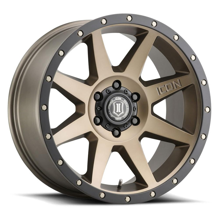 20 x 9/5 x 150 ICON Alloys Rebound, Bronze, 16mm Offset, 5.625" BS, 1820905556BR