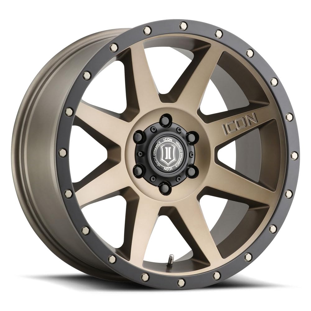 20 x 9/6 x 135 ICON Alloys Rebound, Bronze, 16mm Offset, 5.625" BS, 1820906356BR