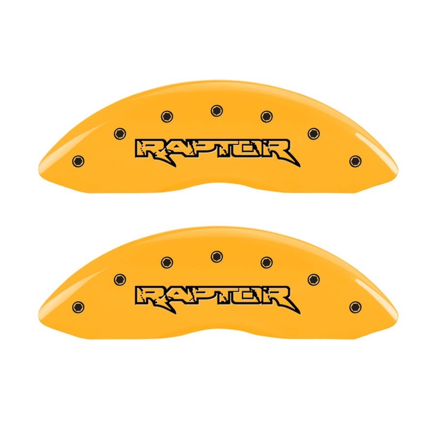 Caliper Covers MGP 10213SRPTYL, Yellow