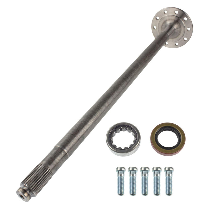 Drive Axle Shaft Assembly TEN Factory MG27120 For GM 8.875" 12-Bolt Rear 30 Spline 5x4.75 Bolt Pattern – Fits Chevy Camaro (1967-1969), Chevelle (1965-1967), Chevy II (1968) - Replaces Alloy USA 17120