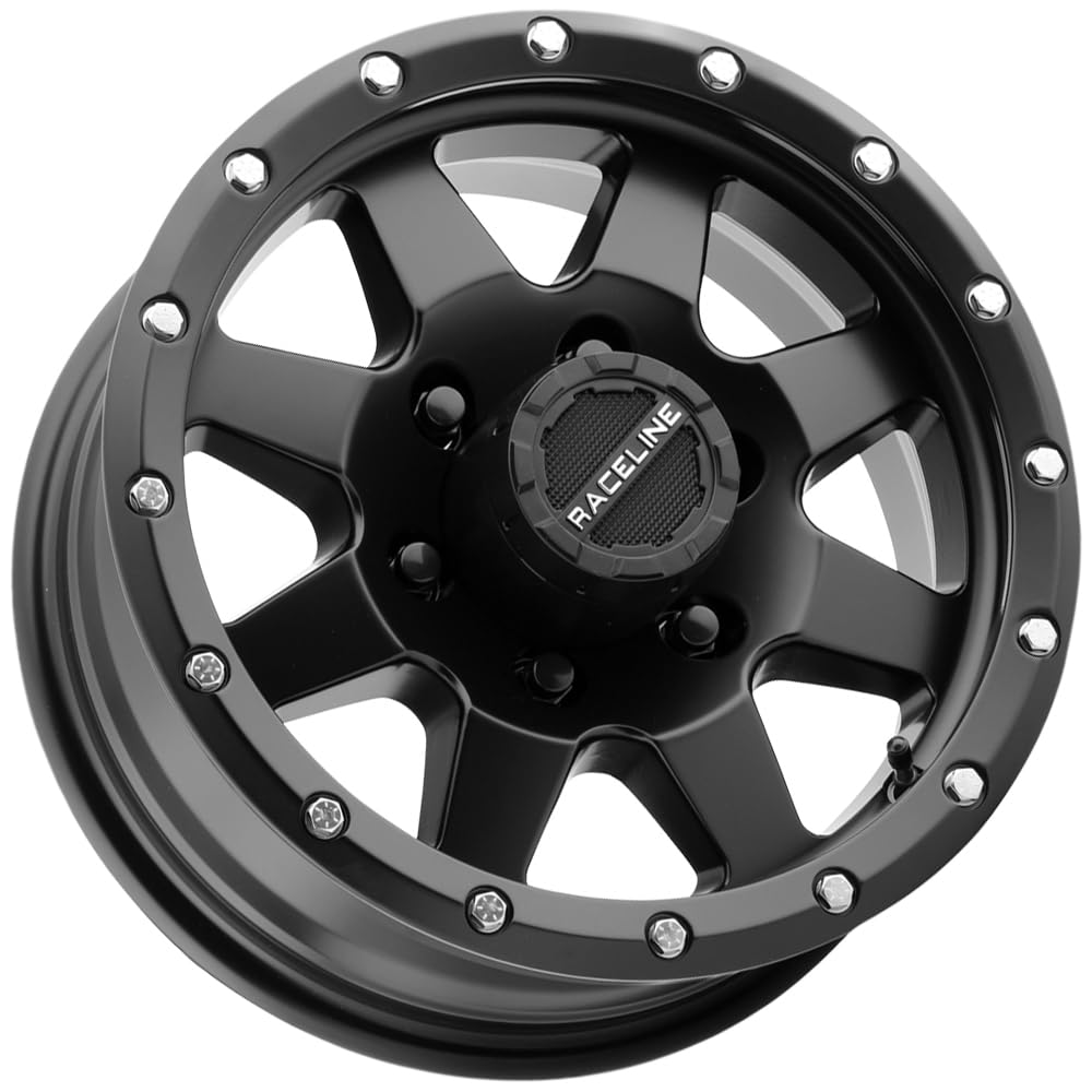 Raceline 935B DEFENDER Satin Black Wheel (15 x 6. inches /6 x 139 mm, 0 mm Offset)