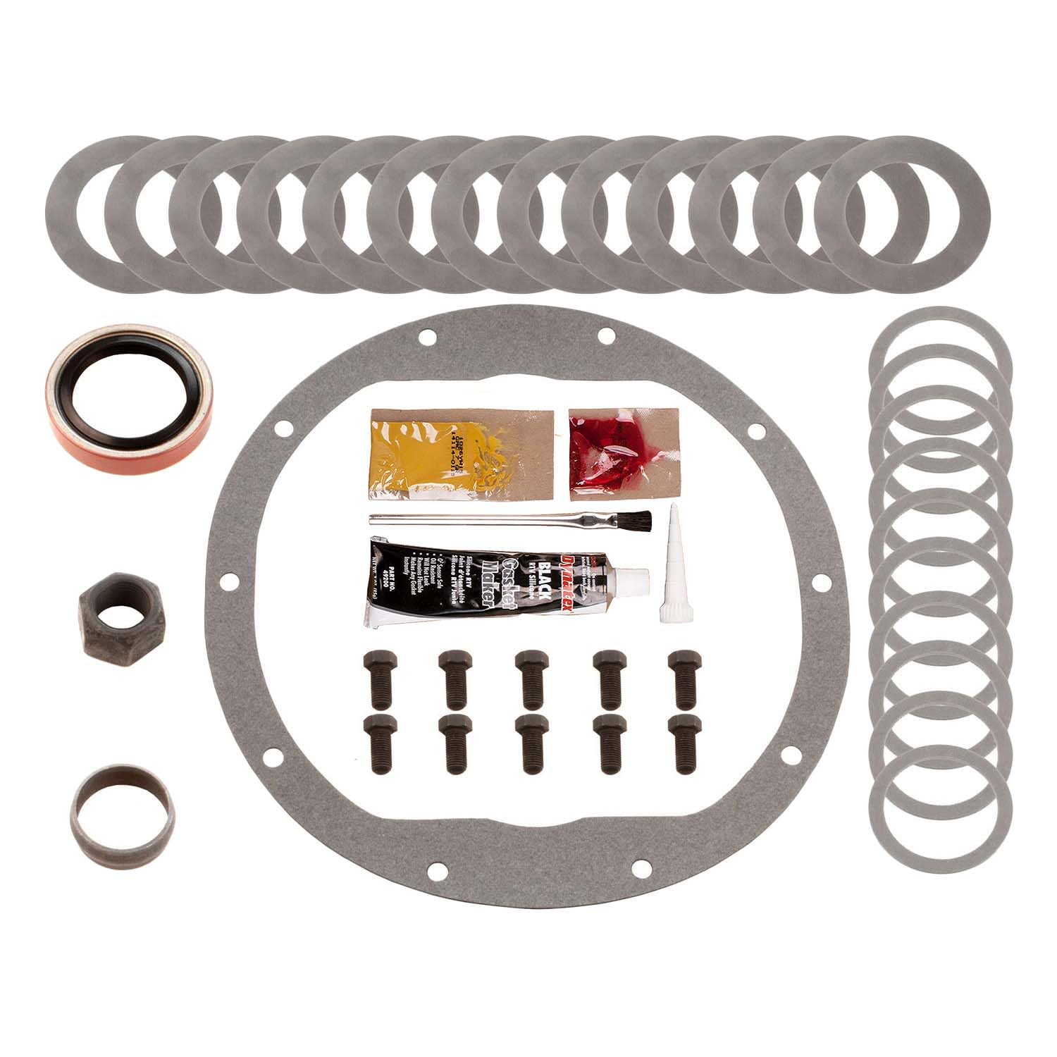 Motive Gear Differential Gear Install Kit GM8.5IK for GM 8.5" Rear Gear Ratio: 10-Bolt - Fits Buick, Chevrolet, Cadillac, GMC, Oldsmobile, Pontiac, Replaces - MK GM8.5