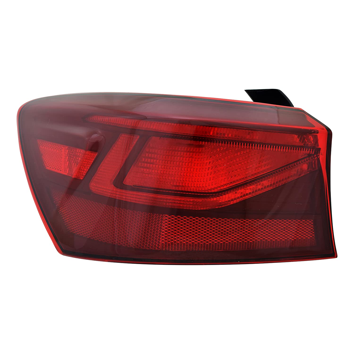 Left TYC Tail Light Assembly Compatible with 2019-2021 Kia Forte