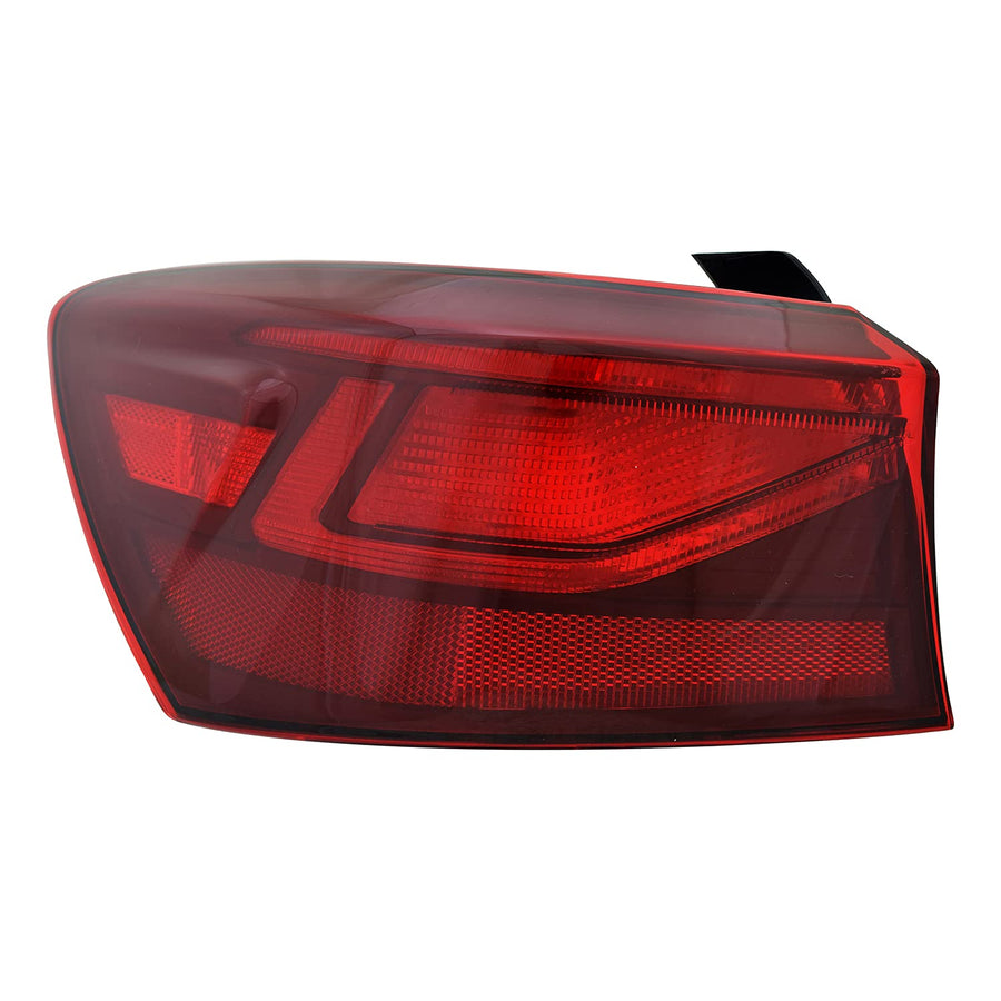 Left TYC Tail Light Assembly Compatible with 2019-2021 Kia Forte