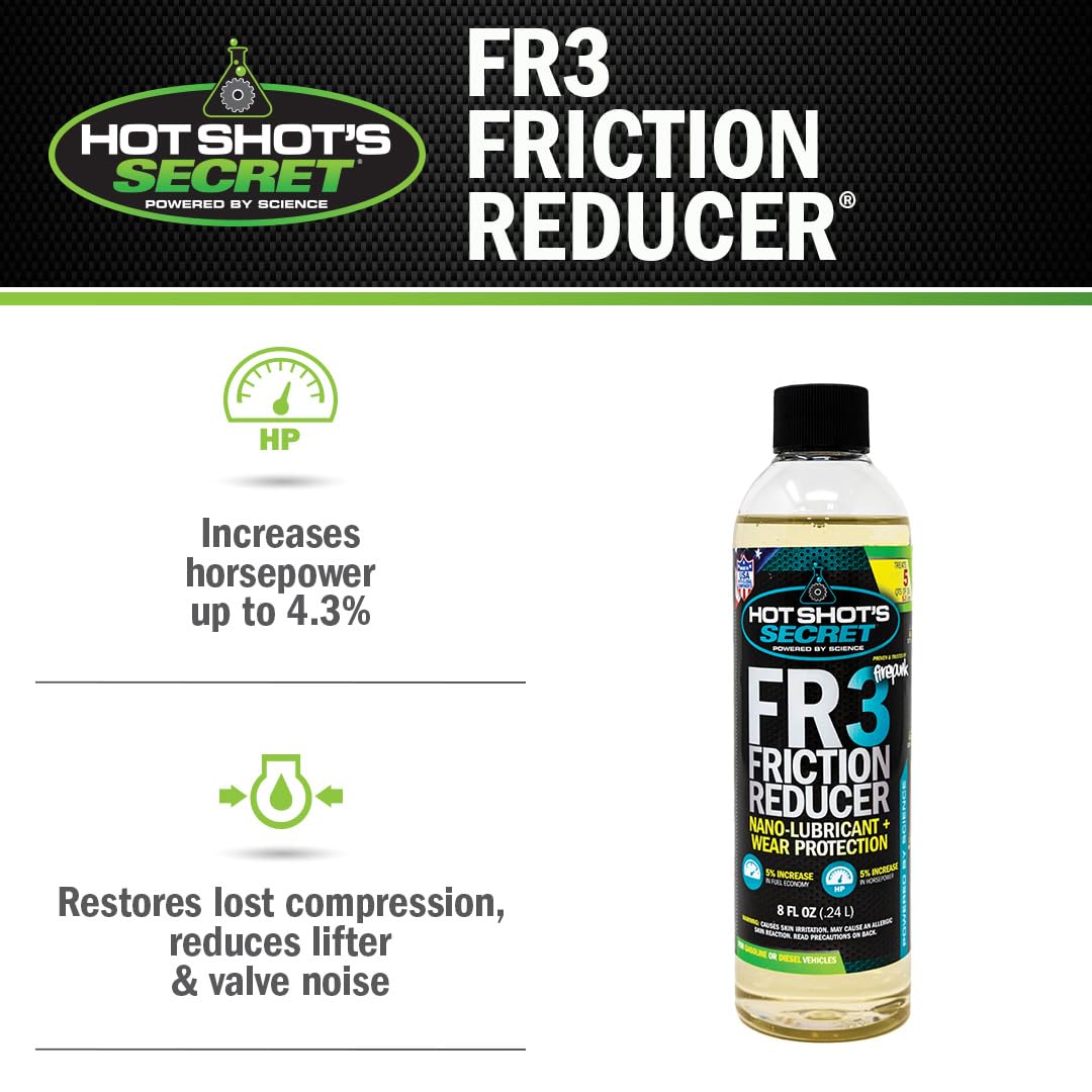 HSSFR308Z Hot Shot's Secret - FR3 Friction Reducer 8 fl. oz.
