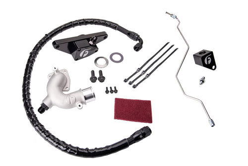 07.5-12 Dodge/RAM 2500/3500 6.7L Cummins Coolant Bypass Kit - Fleece Performance (FPE-CLNTBYPS-CUMMINS-0712)