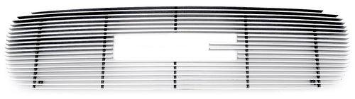 Horizontal T-Rex 21175 Aluminum Polished Finish Billet Grille Overlay for GMC Yukon Sierra