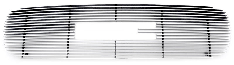 Horizontal T-Rex 21175 Aluminum Polished Finish Billet Grille Overlay for GMC Yukon Sierra