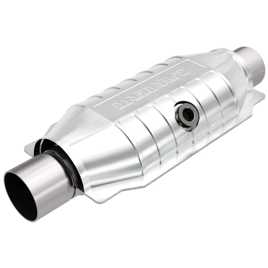 Large MagnaFlow Stainless Steel CA Legal Universal Fit Catalytic Converter 447256