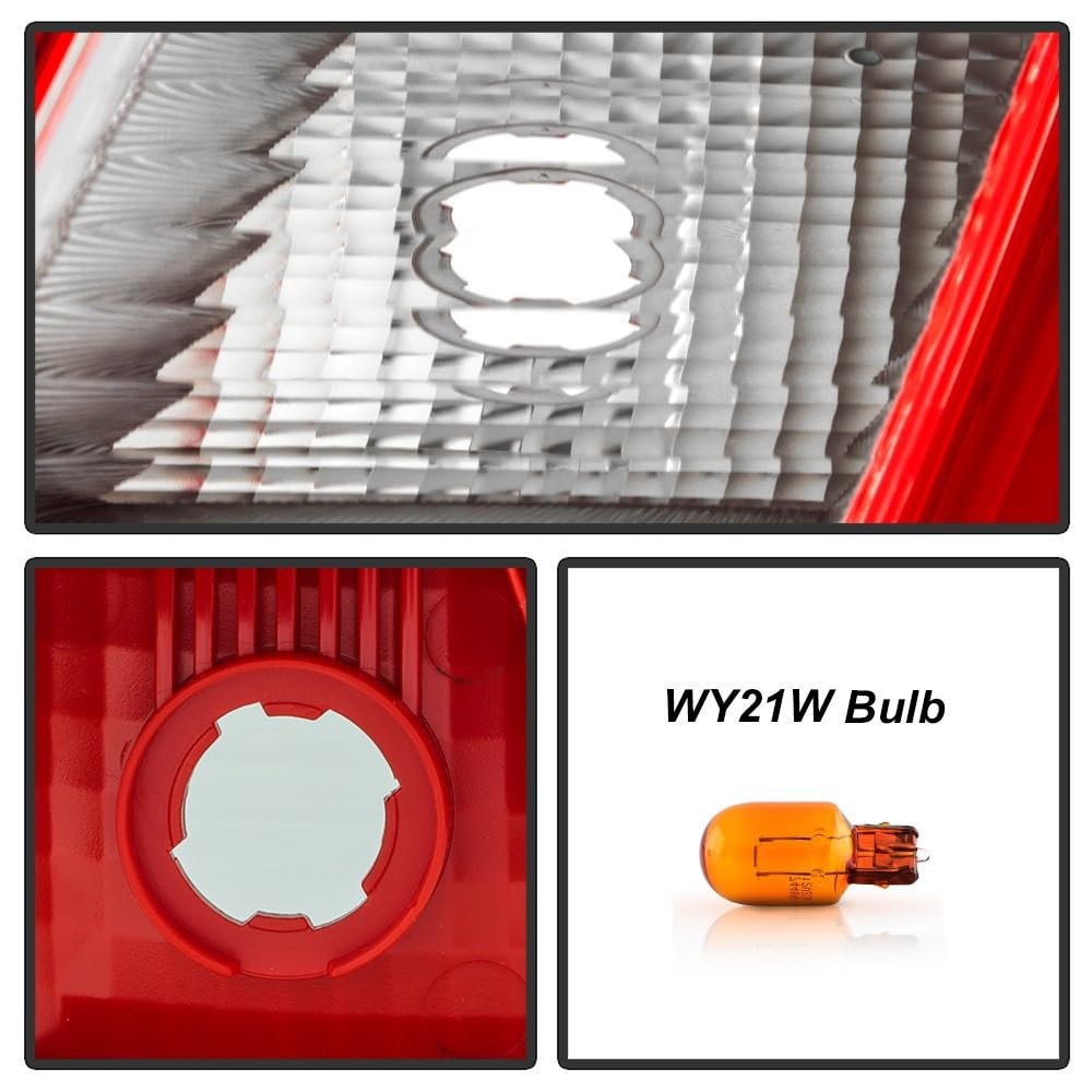 Chevy Spark 16-22 Spyder (POE) Halogen Red Clear Tail Light - OE Right