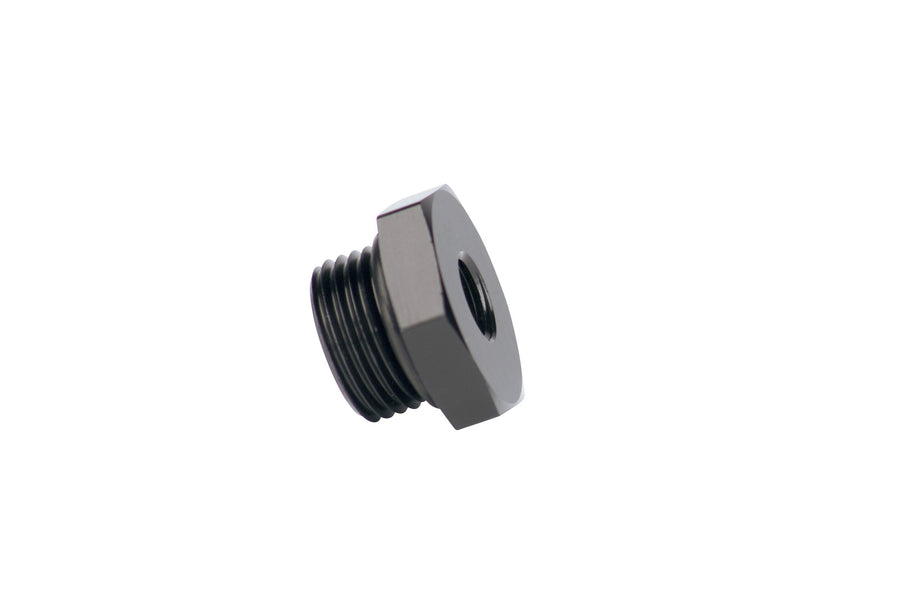 AN-08 / 1/8-NPT Fitting, Black Aeromotive 15637