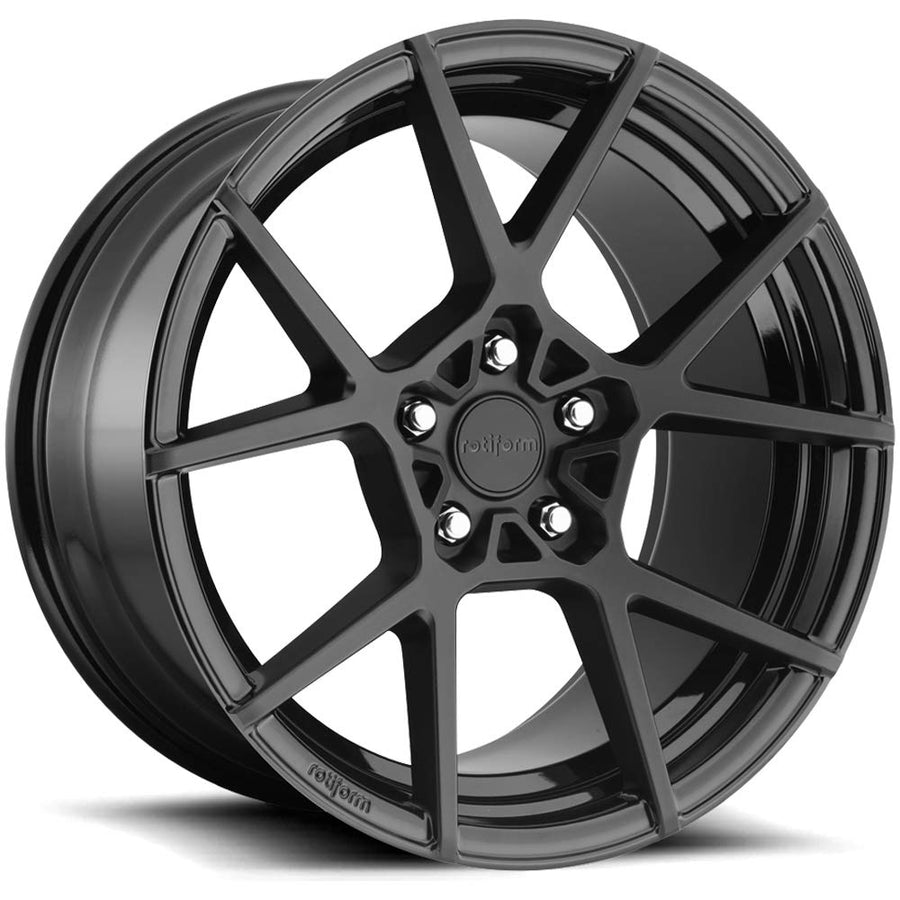 R139 Rotiform KPS 20x11 5x120 +35mm Matte Black Wheel Rim 20" Inch