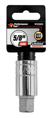 W32883 Performance Tool 1/2 Drive Hex Bit Socket, 5/8