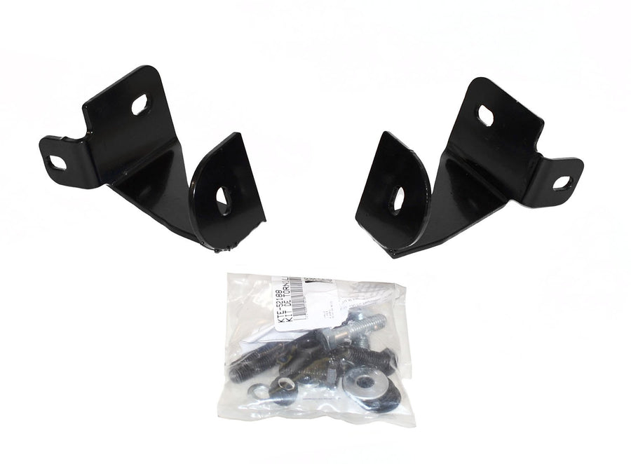 Go Rhino 20" Single Row Light Mount Hole RC2 Bull Bar w/ Mounting Brackets | Mild Steel, Textured Black | 55523T | Fits 2005-2015 Toyota Tacoma Excludes TRD & Toyota Safety Sense Models