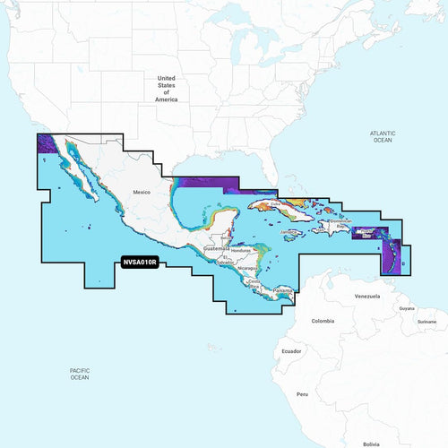 Garmin Vision+ Navionics Central America Caribbean Map [010-C1451-00]
