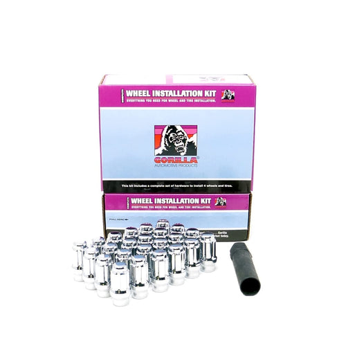 Gorilla K6CESL-12150GR Automotive 6Lug 12-1.50 Et Spline WIK+Locks Chr