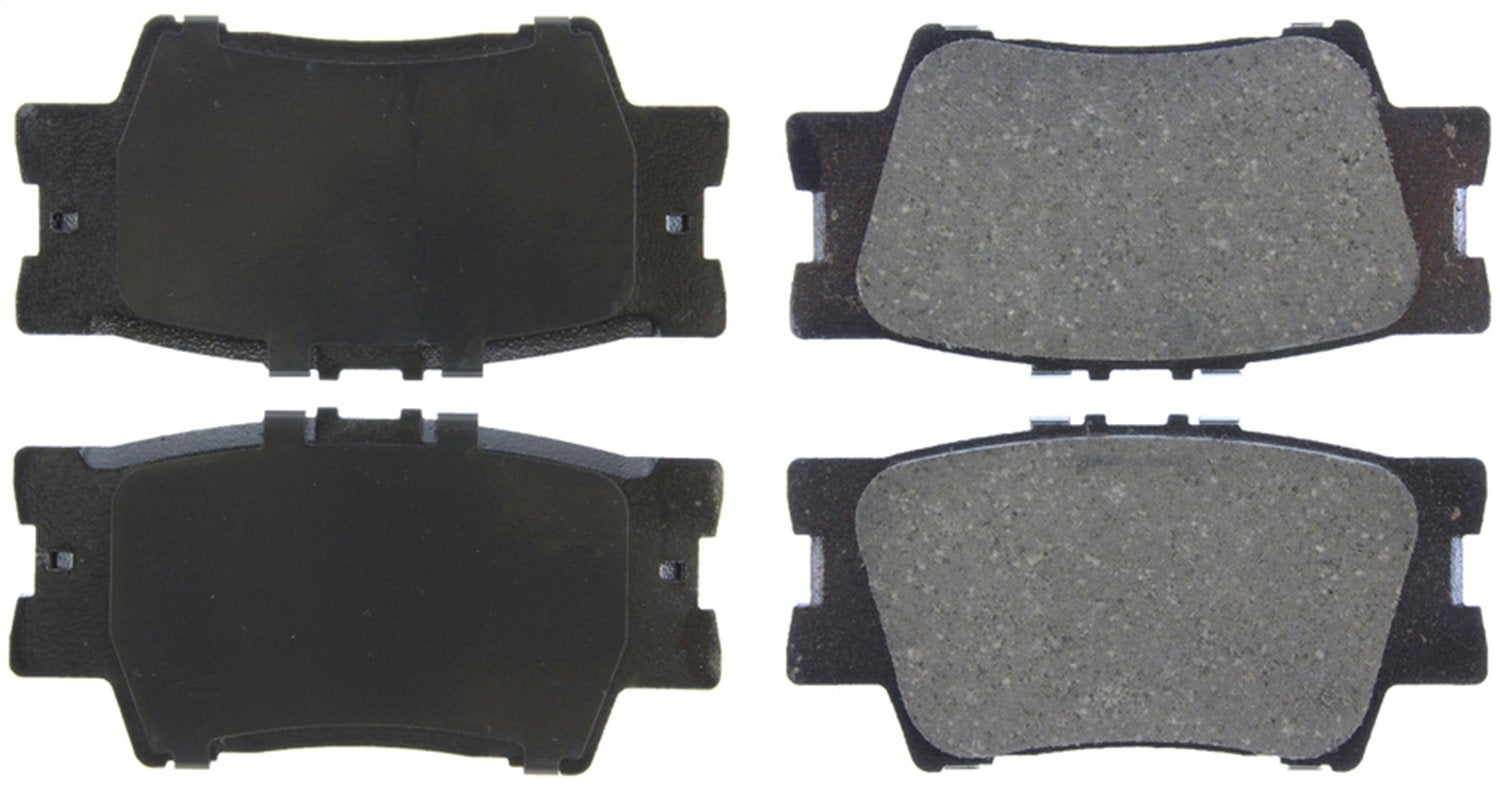 Rear StopTech 308.12120 Brake Pads with Shims and Hardware Street