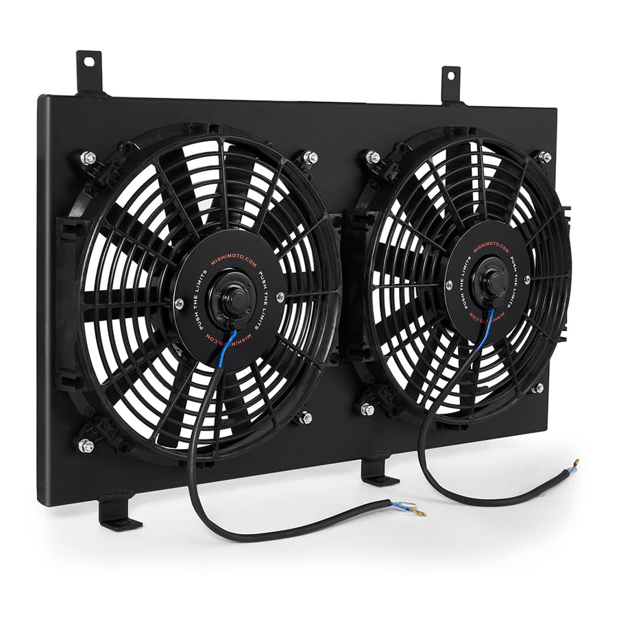 Mishimoto Aluminum Fan Shroud MMFS-RX8-04BK, Compatible with Mazda RX8, 2004-2008, Black