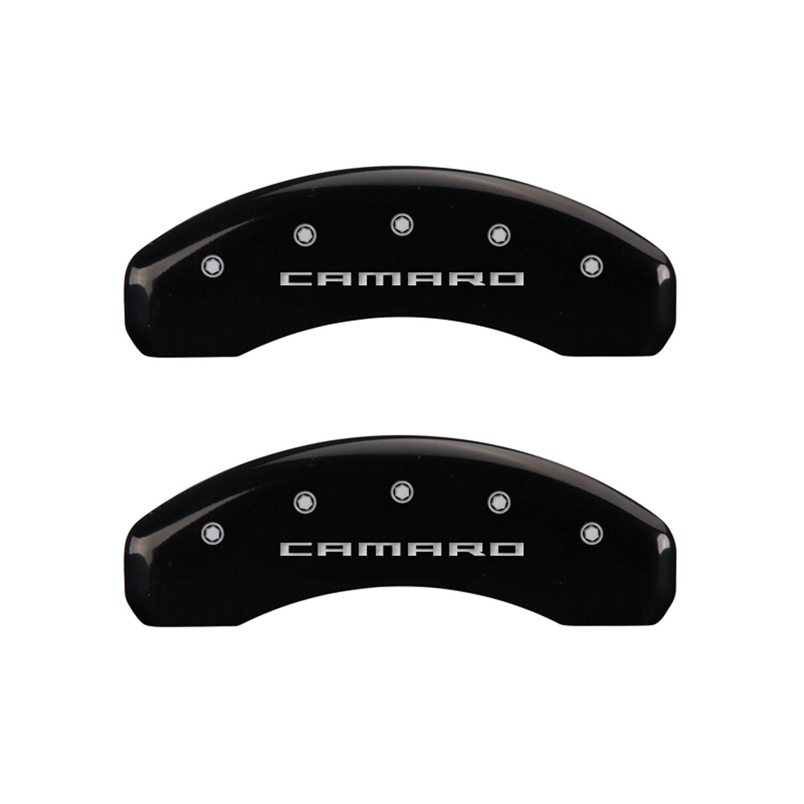 Caliper Covers MGP 14215SCA5BK with Black Powder Coat Finish, (Set of 4)