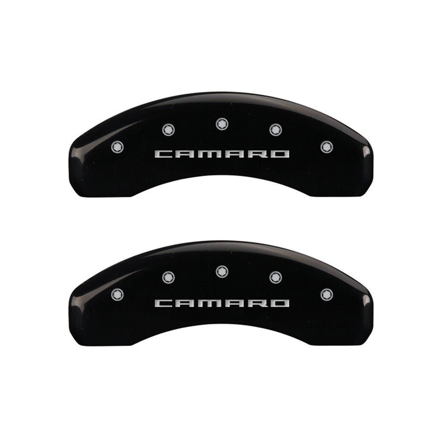 Caliper Covers MGP 14215SCA5BK with Black Powder Coat Finish, (Set of 4)