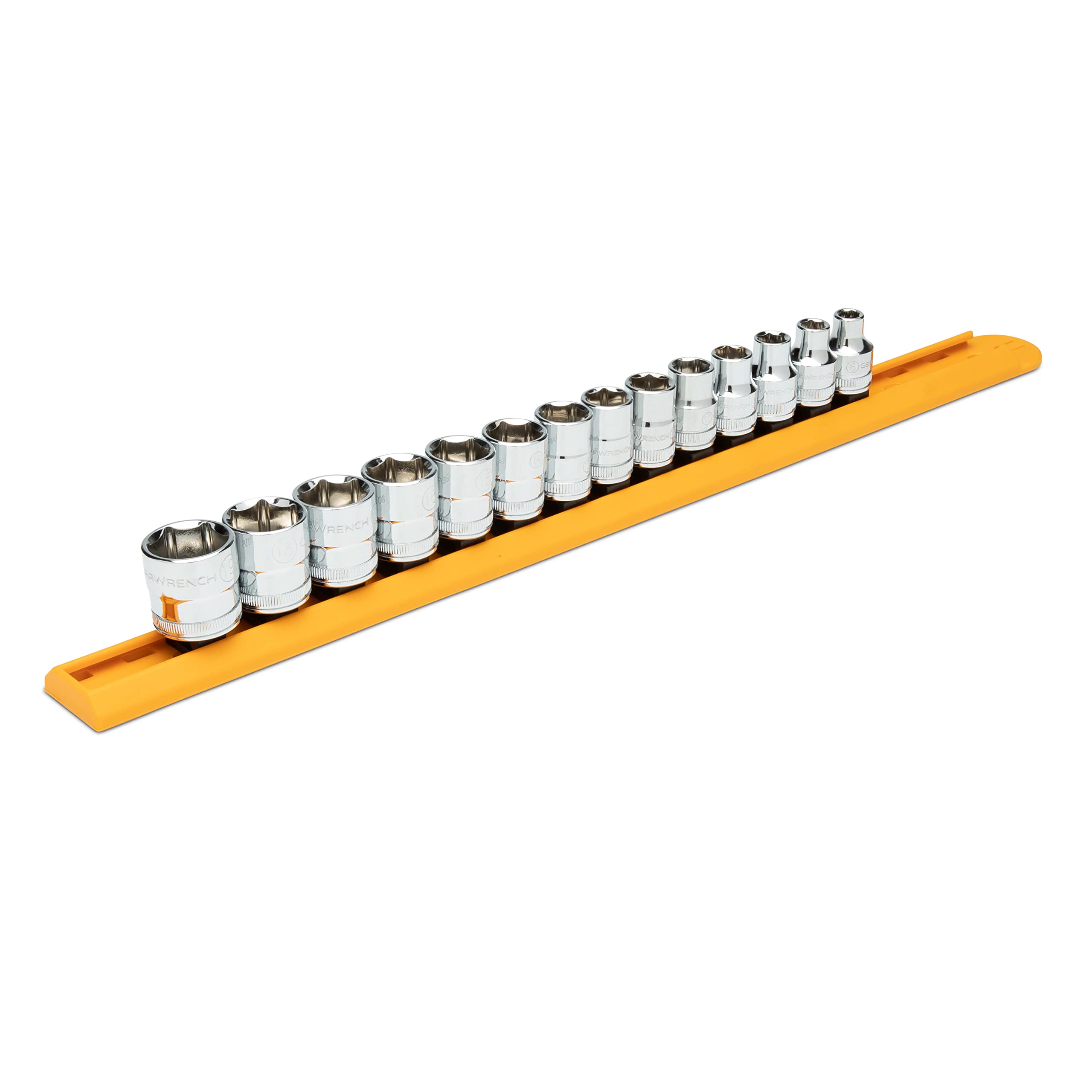 3/8" Drive GEARWRENCH 14 Pc. 6 Pt. Standard Socket Set, Metric - 80552