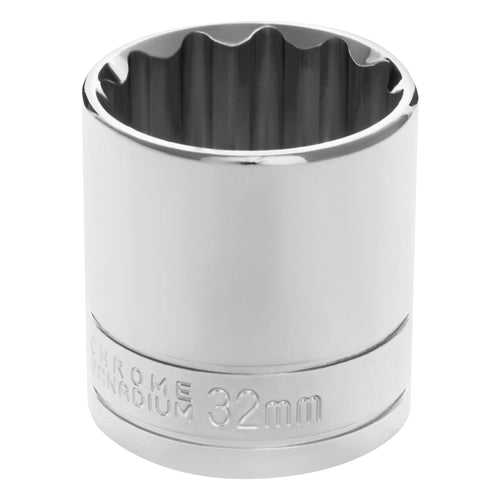 1/2 Drive Performance Tool W32832 12-Point Socket, 32mm