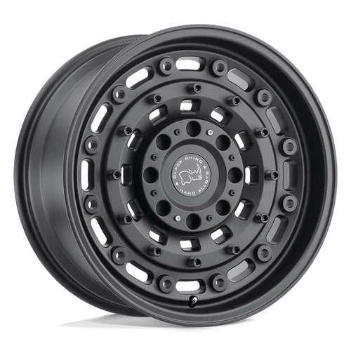 Black Rhino ARSENAL Hard Alloys 17X8 6X130 6 38mm TEXTURED MATTE BLACK - 1780ARS386130M84