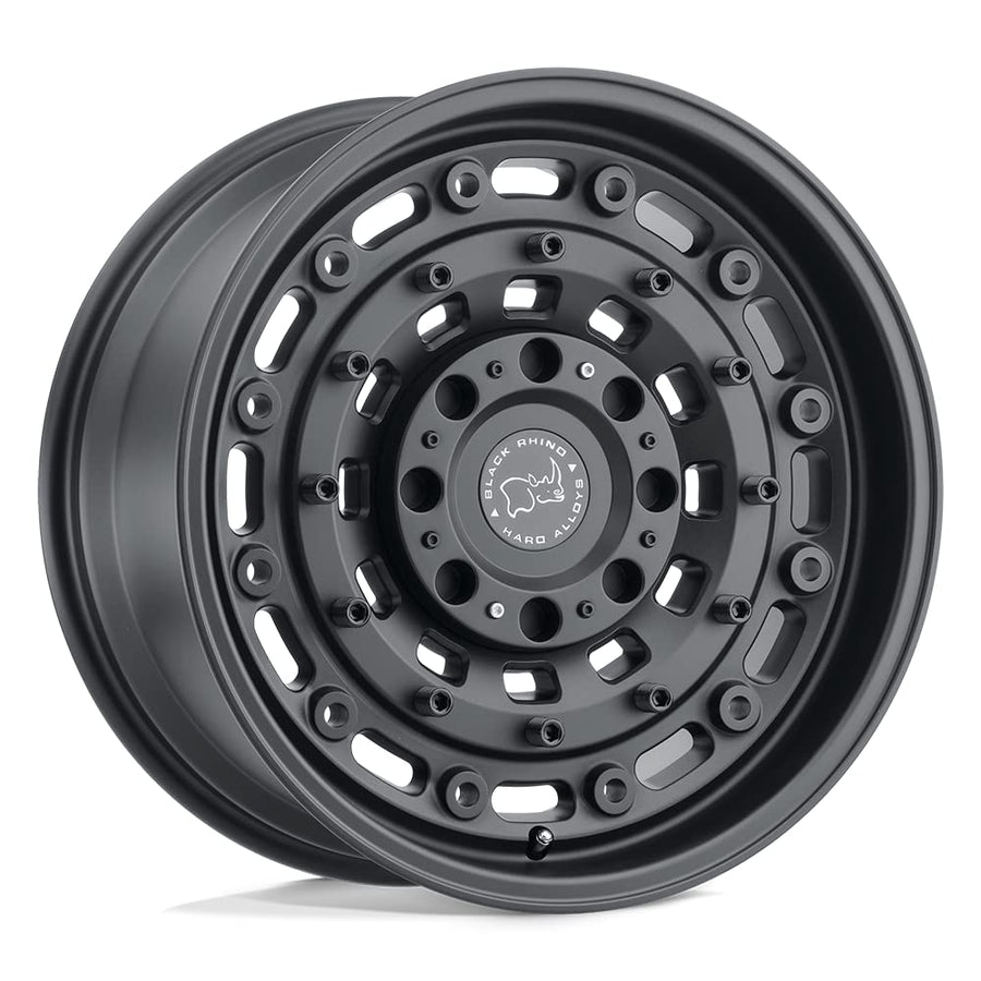 Black Rhino ARSENAL Hard Alloys 17X8, 5X4.5/120, 5.68, +30mm TEXTURED MATTE BLACK - 1780ARS300017M74