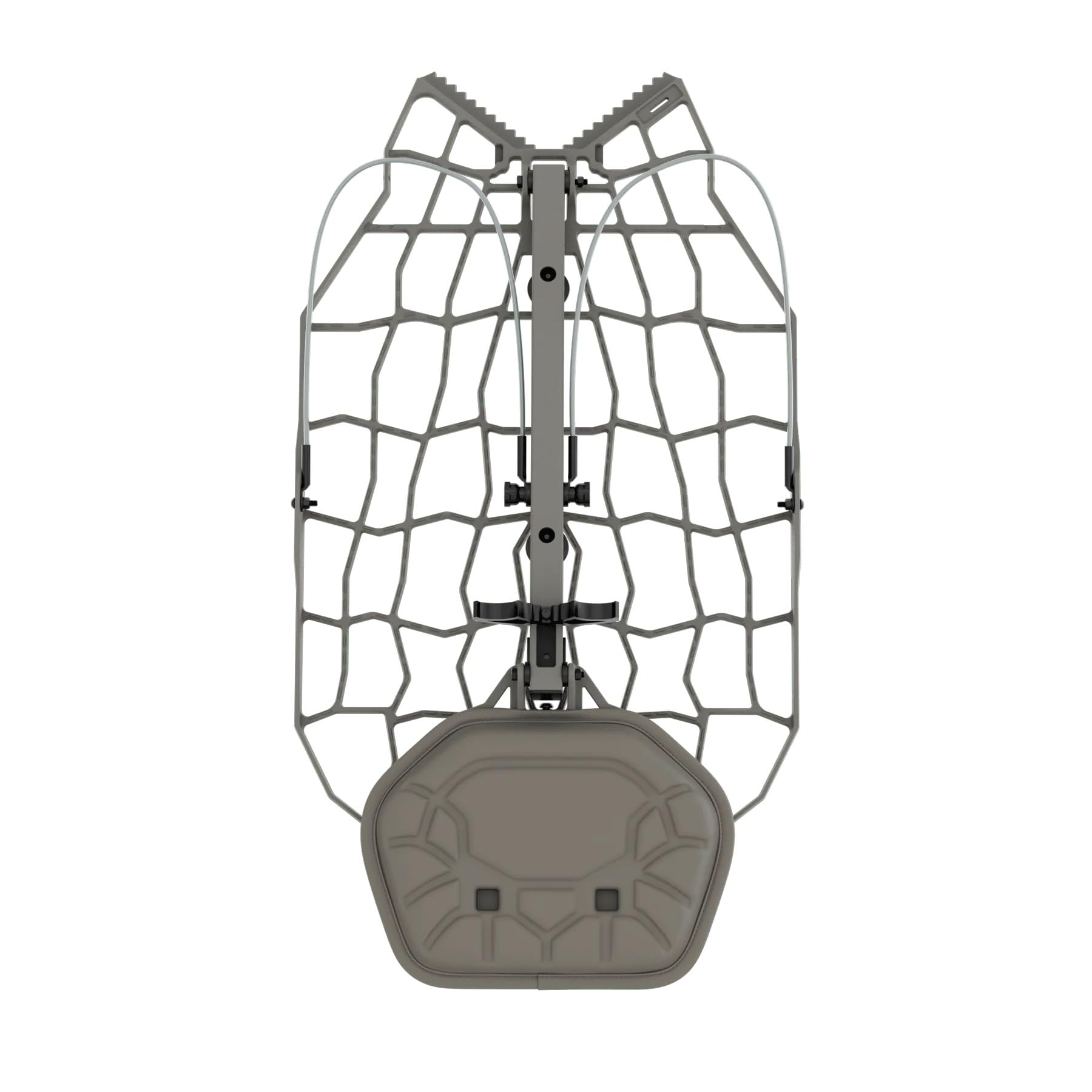 Echo NOVIX Lightweight Hang On Tree Stand - Cast Aluminum Platform Lock On Tree Stand, Adjustable Seat - Hunting Tree Stands & Accessories. USA Made, Classic