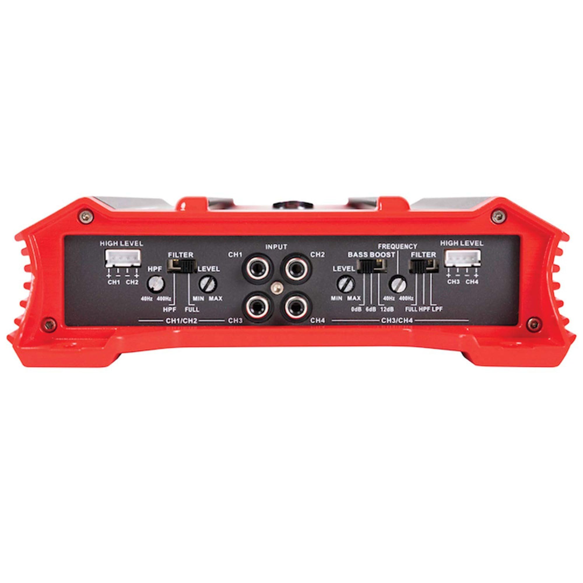 Ground Pounder GP-1500.4 Crunch 1500 Watt 4 Channel Amplifier