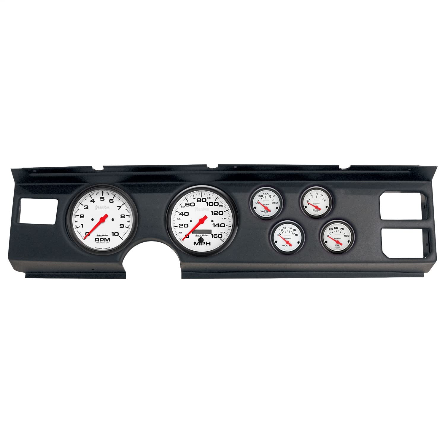AutoMeter Dash Kit Direct Fit, (5" X2, 2 1/16" X4), Pontiac Firebird 82-84, Phantom (2920-09)