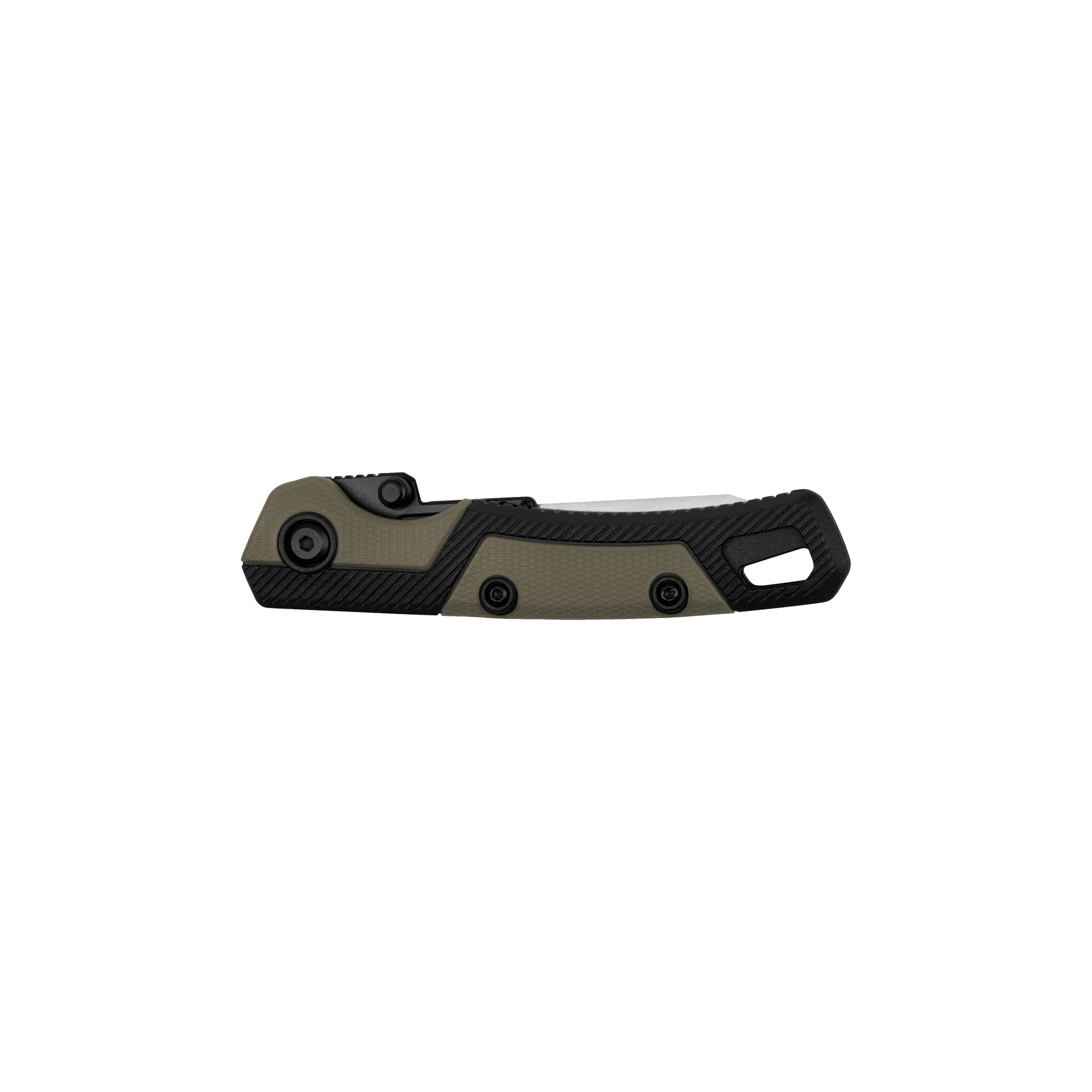 Kershaw RBK2 Lonerock, New Skinning and Caping Folding Knife, 2.8 inch Replaceable Surgical Blades, Includes Sheath and Extra Handle
