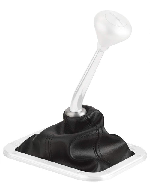70-BAF3 Lokar Deluxe Top Rectangular Boot with 5/8" Billet Aluminum Sliding Bezel