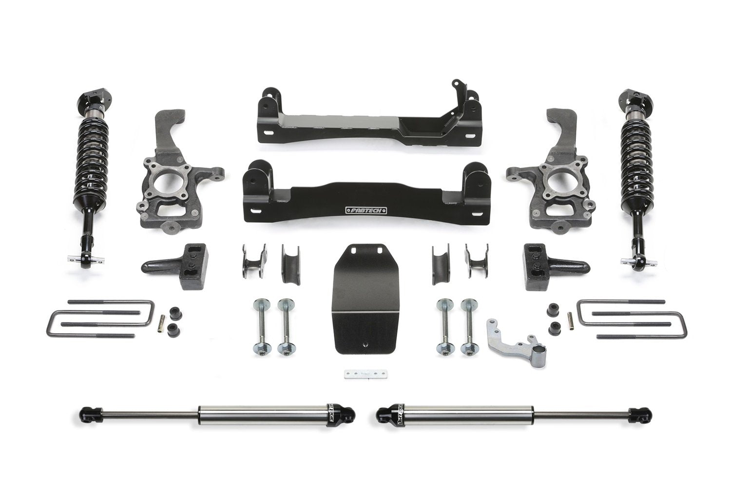 Fabtech Performance K2193DL Lift System 4 in. Lift w/Front Dirt Logic SS 2.5 Coilovers Rear Dirt Logic SS Shocks Lift System