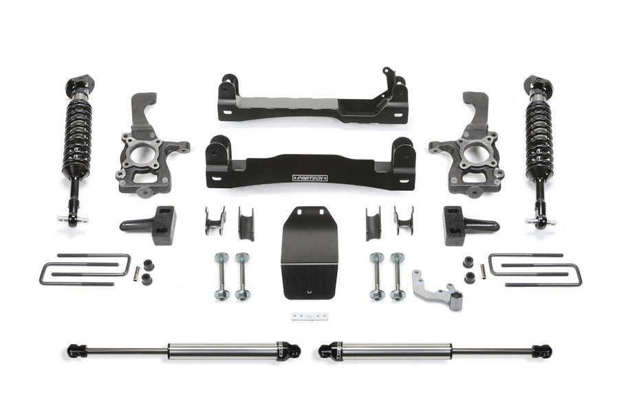 Fabtech Performance K2193DL Lift System 4 in. Lift w/Front Dirt Logic SS 2.5 Coilovers Rear Dirt Logic SS Shocks Lift System