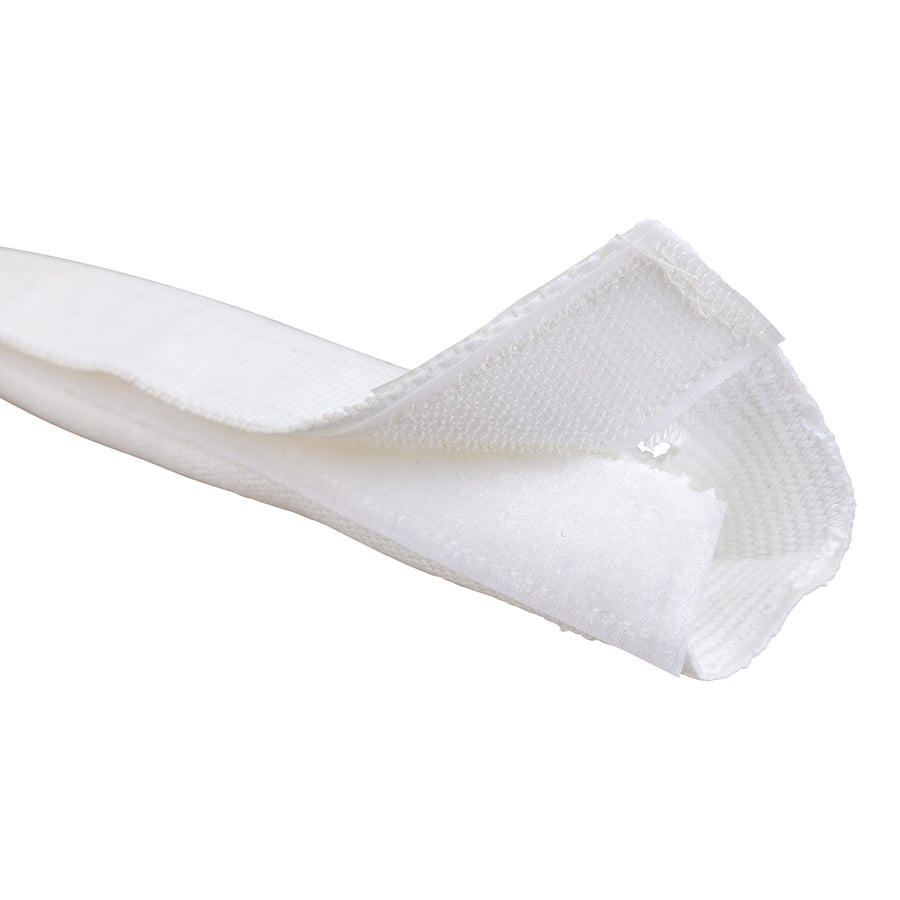 White Removable Chafe Guard (3/4"-1"D, 16"L)