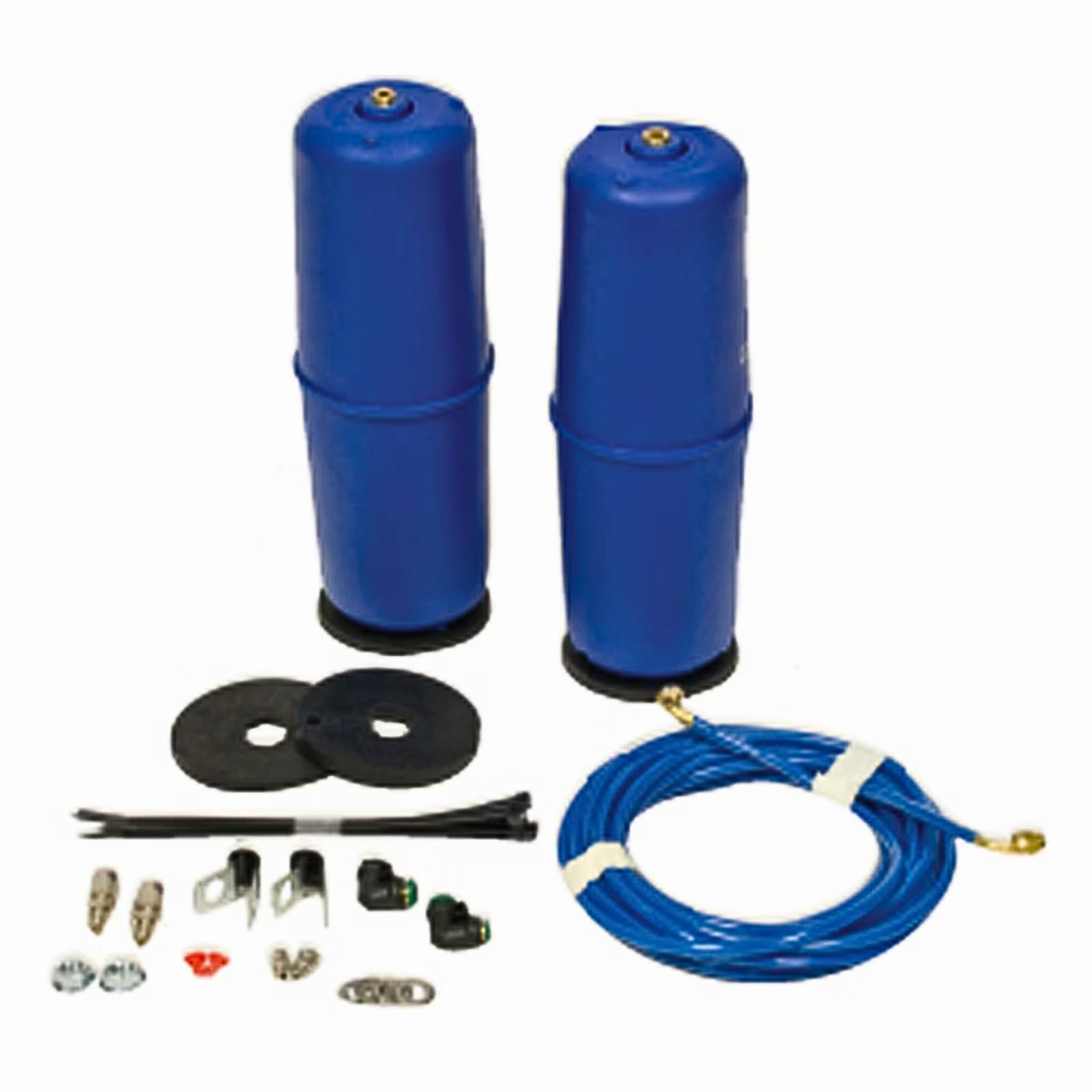 Firestone 4100 Airide Coil-Rite Front Springs Kit fits 1973-1991 Blazer, Jimmy and Suburban 1500 2500 2WD | 5-45 PSI | Load Capacity of 1,000 Pounds | No Drill Installation