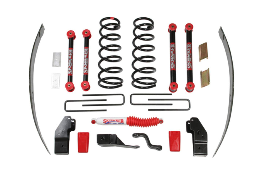 Skyjacker Lift Components D451K - Skyjacker 4WD Suspension Lift Kits Suspension Lift - 4WD - 4.0-4.5 in. Front - Leveled Rear Compatible with Ram 2500-3500 Pickup - Diesel - 8.0L V10 - Kit