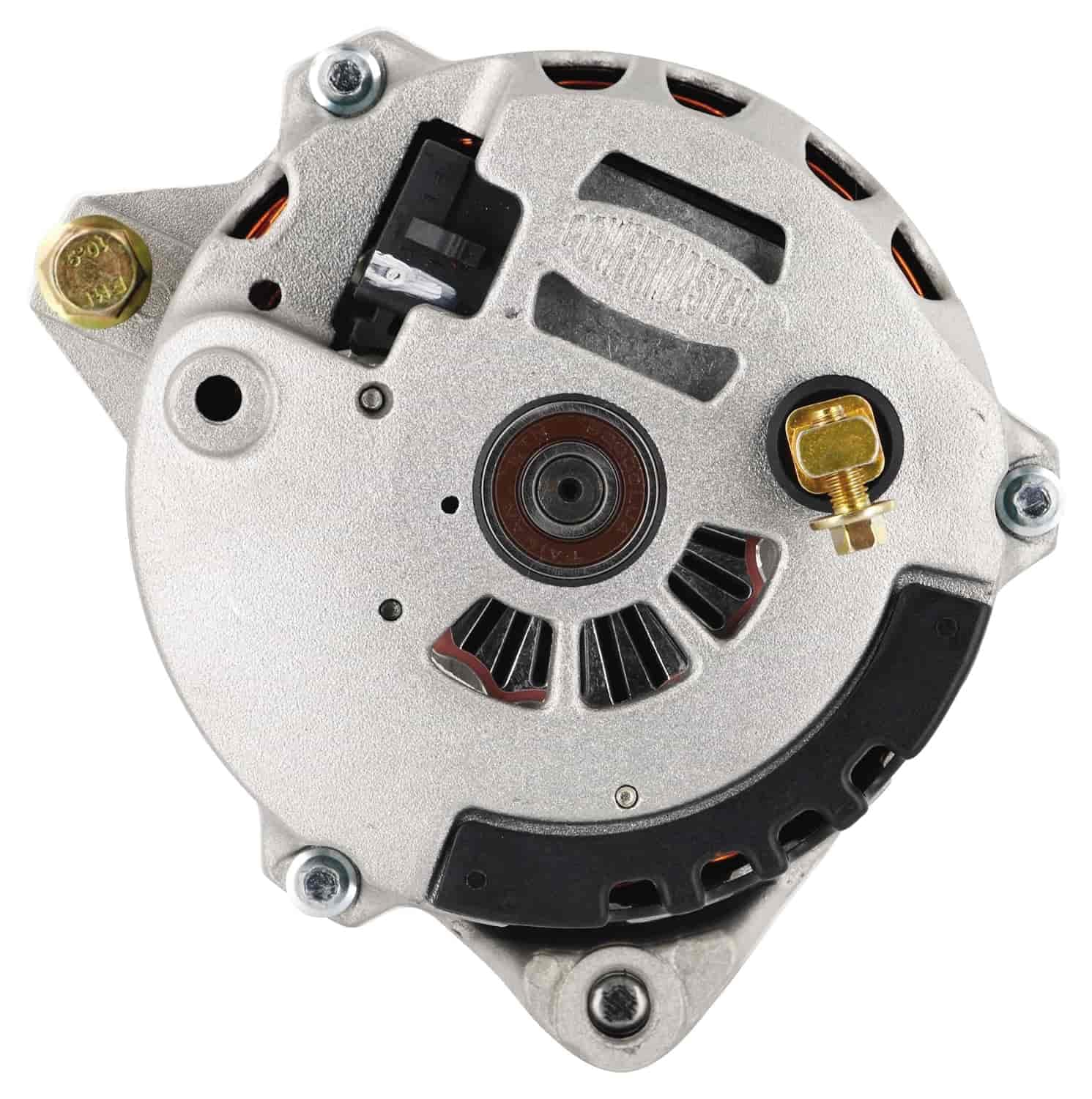 Alt GM CS130 Powermaster Natural 140A 6 grv Pulley Offset Right MTG 1-Wire or OE Hookup