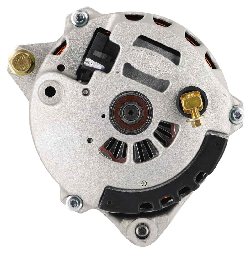 Alt GM CS130 Powermaster Natural 140A 6 grv Pulley Offset Right MTG 1-Wire or OE Hookup