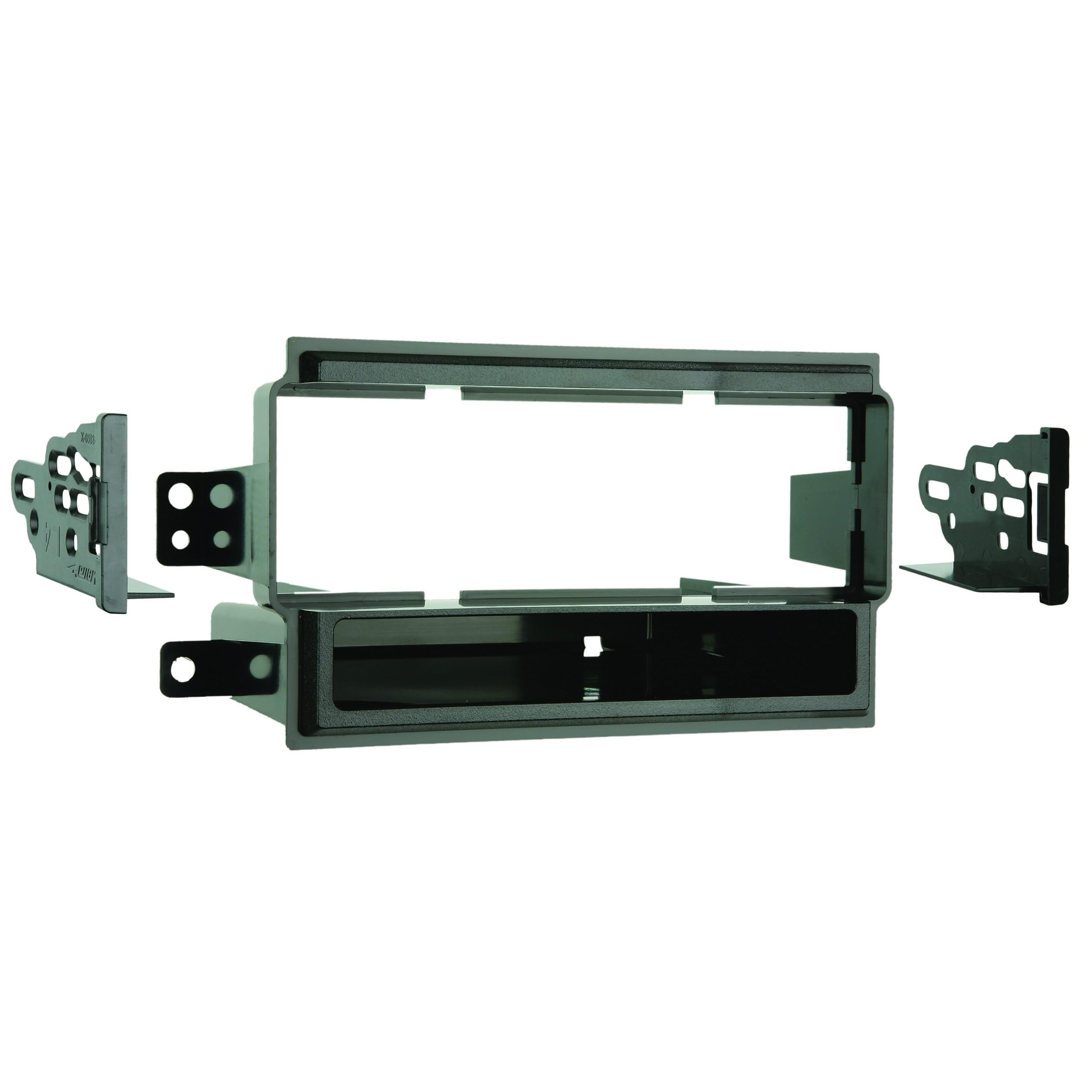Metra Electronics 99-7405 Radio Installation Kit Single DIN Fits 2004-2015 Nissan Titan (Base Models ONLY) (Black)