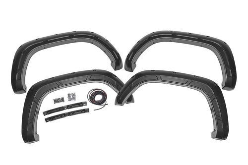Defender Fender Flares Rough Country for 2016-2023 Toyota Tacoma - A-T11621