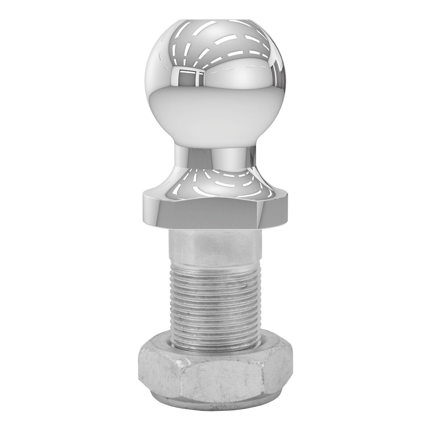 CURT Replacement 1-7/8-Inch Pintle Hitch Ball 48810, 6,000 lbs, 1-1/4-Inch Shank Diameter