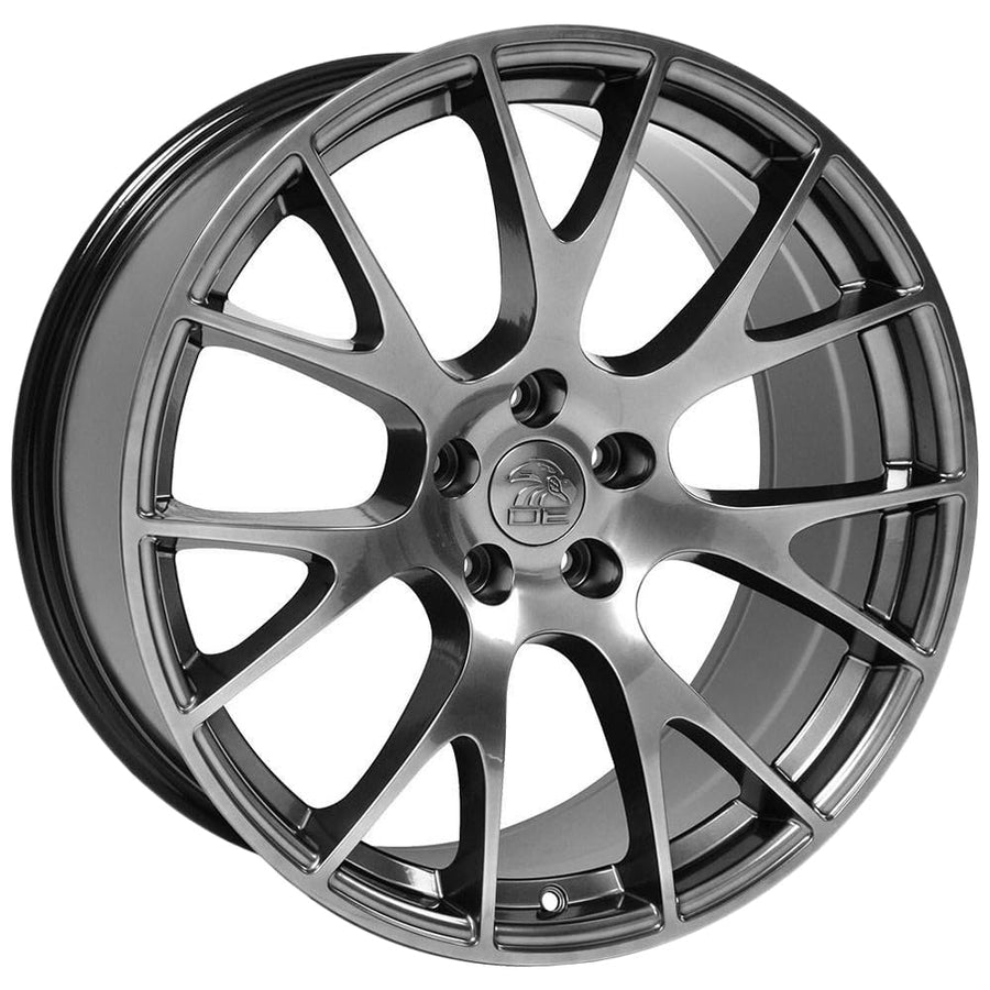 DG15-20090-5115-18HB Hyper Black Wheel Painted Automotive OE Wheels LLC (20 x 9. inches /5 x 115 mm, 18 mm Off