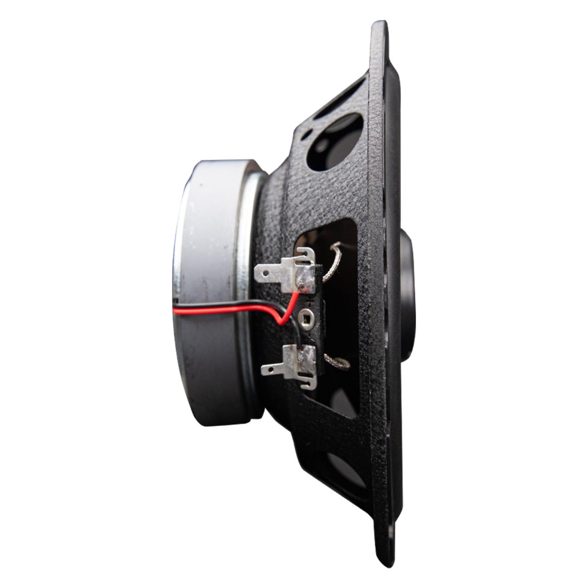 MB Quart 6.5" Discus High-Performance 3-Way Car Audio Component Coaxial Speakers, 120W Peak Power, 60W RMS, 4 Ohm, and 88db Sensitivity