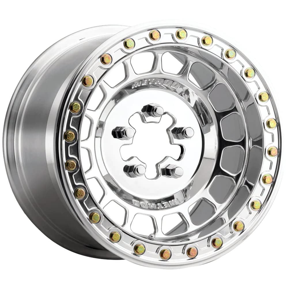 Method Race Wheel 15x10" UTV Beadlock 5x4.5 0mm offset 5.57" Backspace, MR413510121155B
