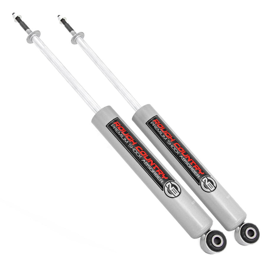 Rough Country N3 Shocks Rear for Jeep Cherokee KL (2014–2022) - Fits 0–2" Lift, Nitrogen-Charged Shock Absorbers for Smoother Ride & Handling