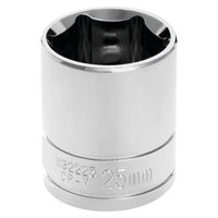 W32225 Performance Tool 1/2 Drive 25mm 6Point Socket, 1 Pack