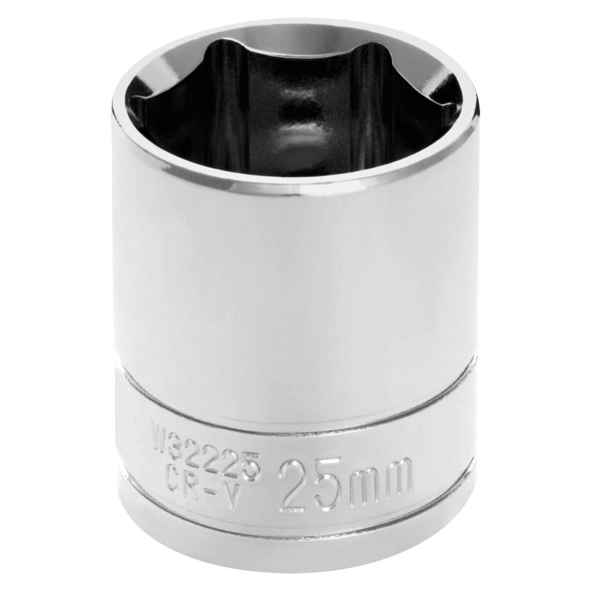 W32225 Performance Tool 1/2 Drive 25mm 6Point Socket, 1 Pack