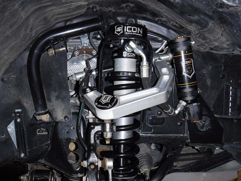Extended Travel ICON 2.5 VS Remote Reservoir/CDEV Coilover Kit, Compatible with 2005-Up Tacoma, 58735E